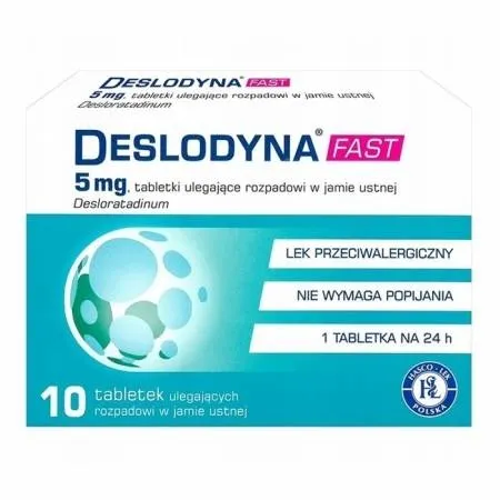 Deslodyna fast compresse, orodispersibili