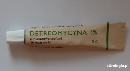 Детреомицина 1% мазь