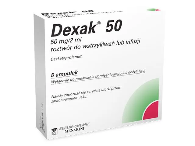 Dexak 50 solution for injection for infusion
