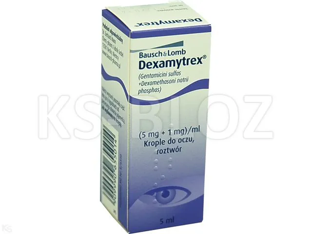 Dexamytrex gotas, oculares solución