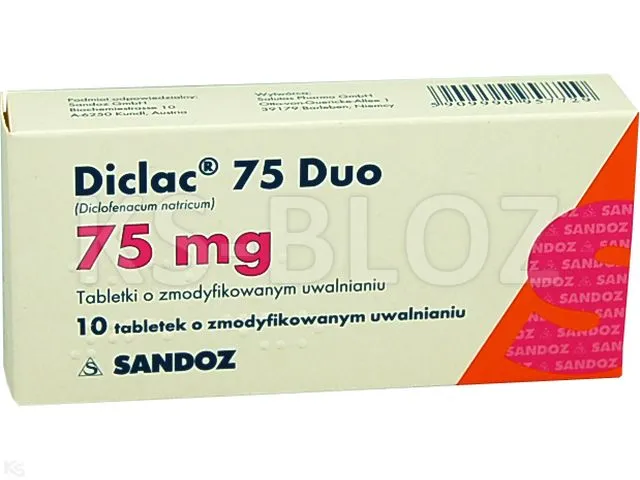 Diclac 75 Duo comprimidos de liberación prolongada
