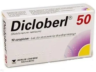 Dicloberl 50 supositorios