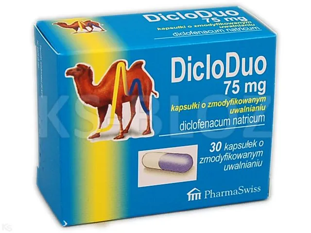 DicloDuo cápsulas, liberación modificada