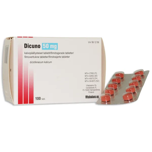 Dicuno comprimidos recubiertos