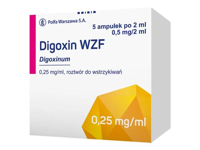 Digoxina WZF solución para inyección