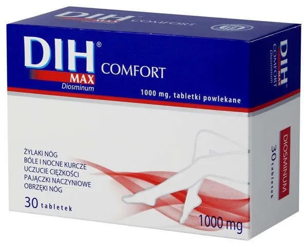 Dih max comfort tablets, film-coated