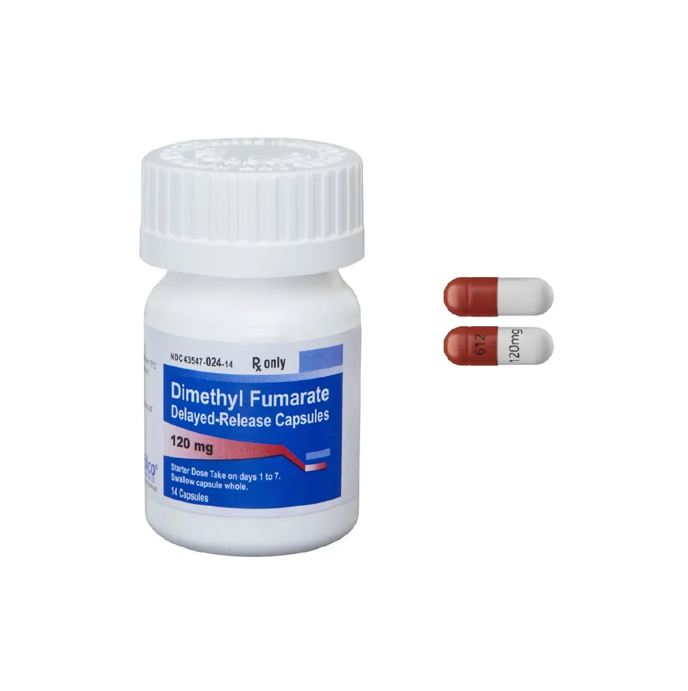Dimethyl fumarate frontier capsules, hard, intestinal