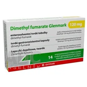 Dimethyl fumarate g.l. pharma capsules, hard, intestinal