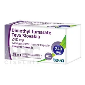 Dimetilfumarato Teva GmbH capsule, rigide intestinali