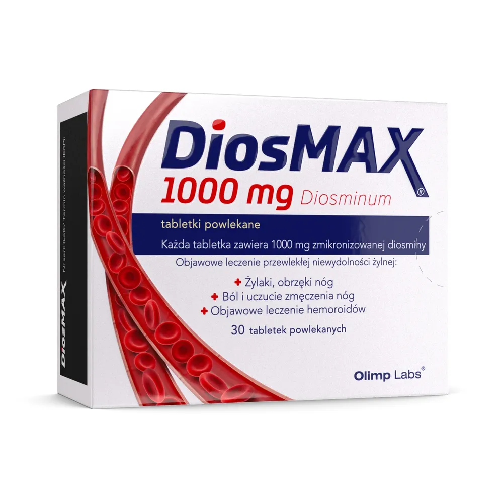 Diosmax tablets, film-coated