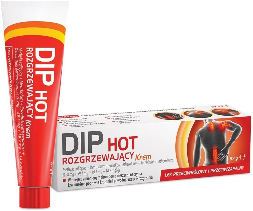 Dip hot rozgrzewający cream
