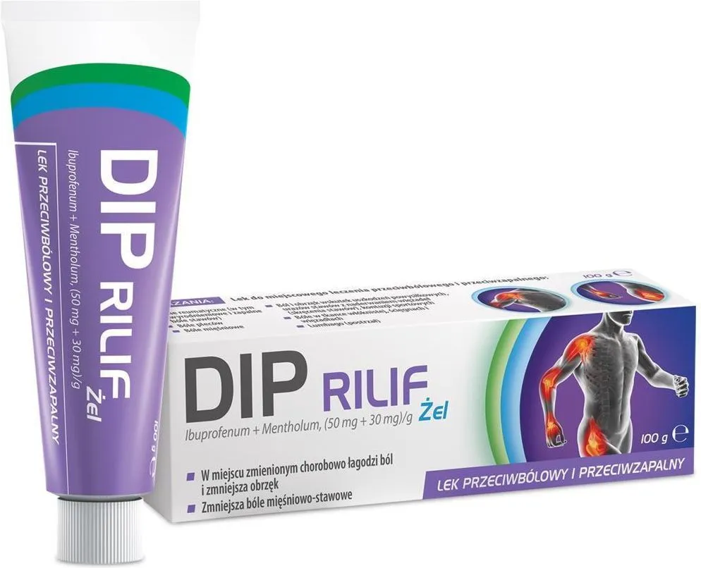 Dip relief gel