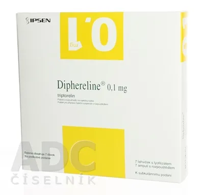 Diphereline 0,1 mg polvere e solvente per soluzione iniettabile