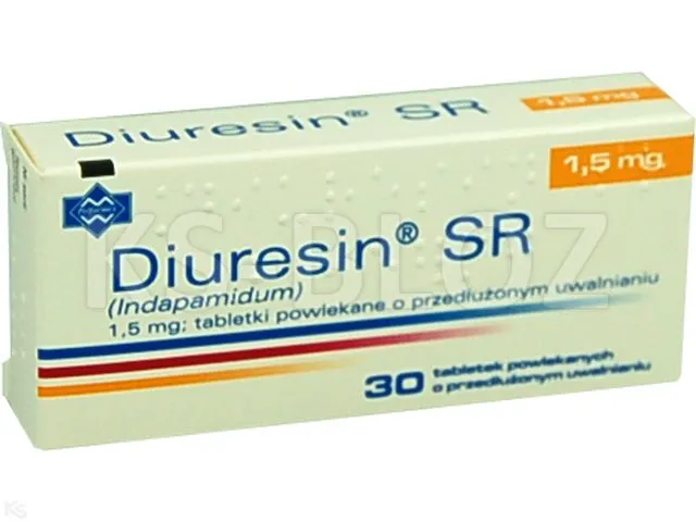 Diuresin SR comprimidos recubiertos con liberación prolongada