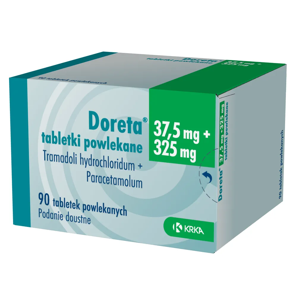 Doreta compresse, rivestite con film