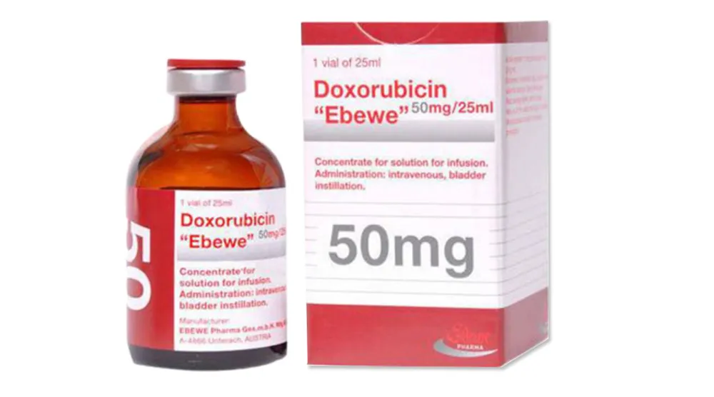 Doxorubicina Ebewe soluzione per infusione, concentrato