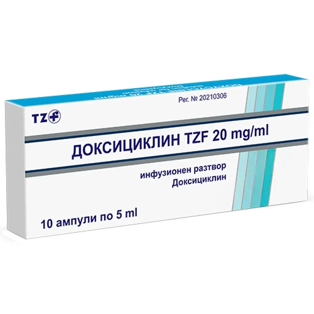 Doxiciclina Tzf solución para infusión