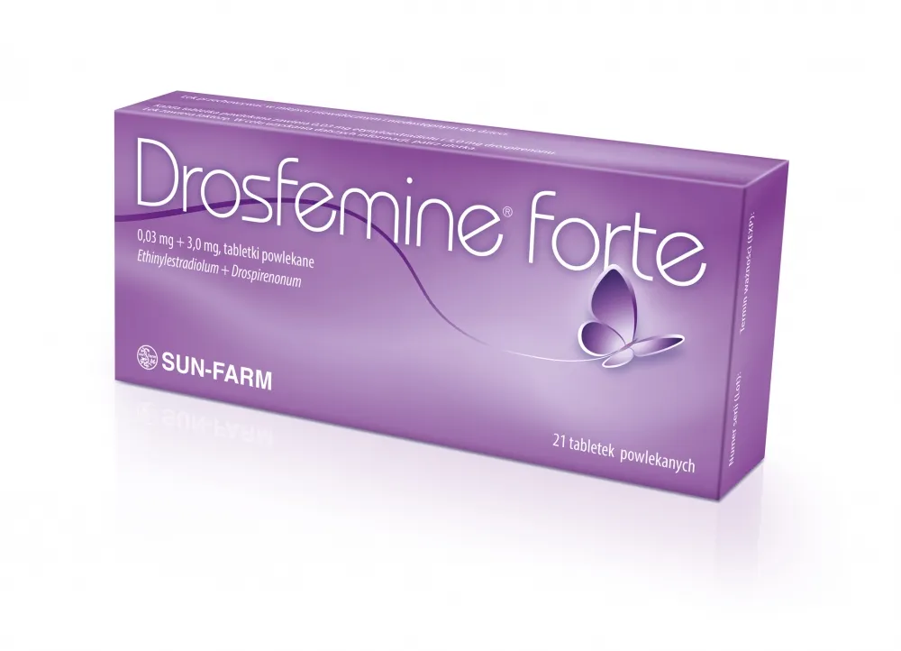 Drosfemine forte compresse, rivestite con film