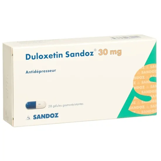 Duloxetine sandoz capsules, hard, intestinal