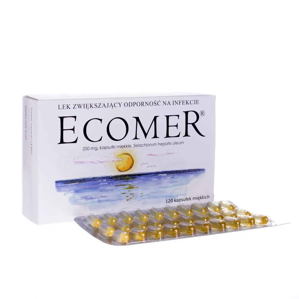 Ecomer capsules, soft gelatin