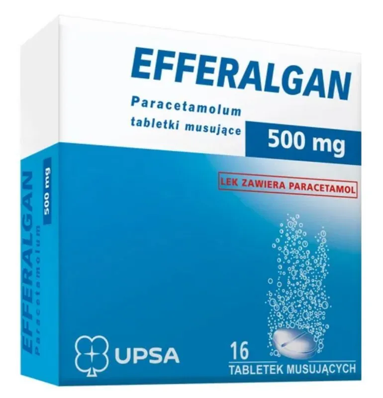 Efferalgan comprimidos, efervescentes