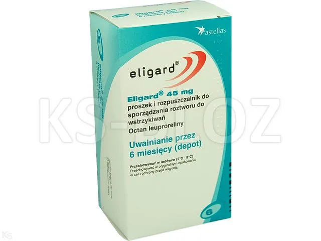 Eligard 45 mg polvo y disolvente para preparación de solución para inyección