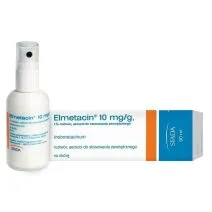 Elmetacin solution, aerosol for external use