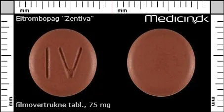 Eltrombopag zentiva tablets, film-coated