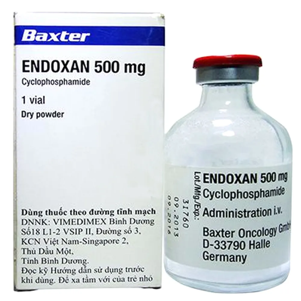 Endoxan polvo para preparación de solución para inyección