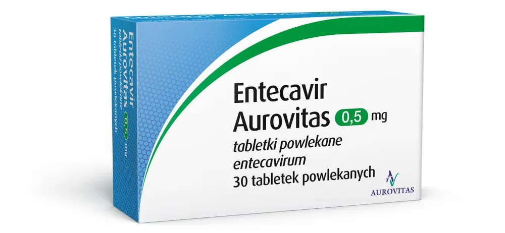 Entecavir aurovitas tablets, film-coated
