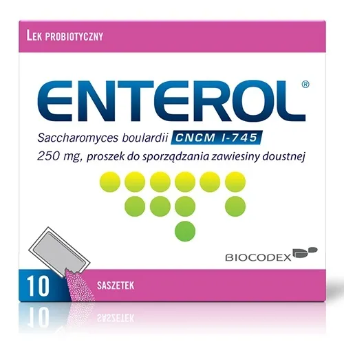 Enterol polvo para preparación de suspensión oral