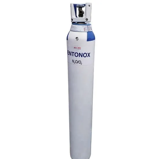 Entonox gas, compressed medical