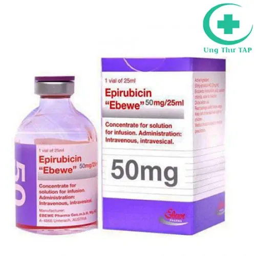 Epirubicina EbeWe concentrado para preparación de solución para infusión