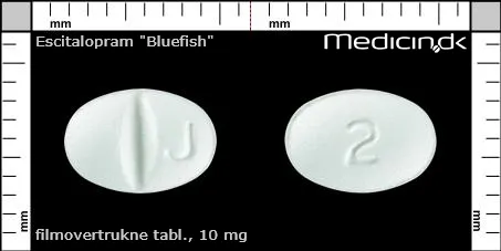Escitalopram bluefish tablets, film-coated