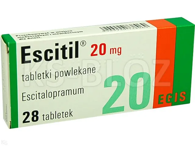 Escitil compresse, rivestite con film