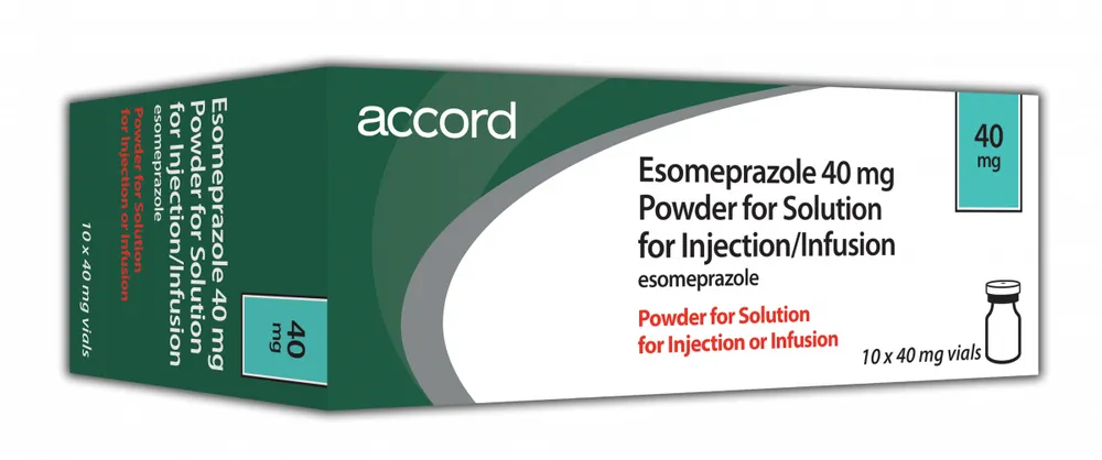 Esomeprazole accord powder for preparation of solution for injection and infusion