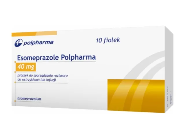 Esomeprazole polpharma powder for preparation of solution for injection / infusion