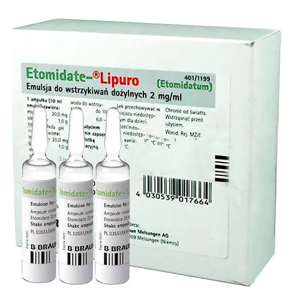 Etomidato Lipuro soluzione per iniezione