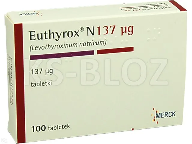 Эутирокс n 137 мкг таблетки