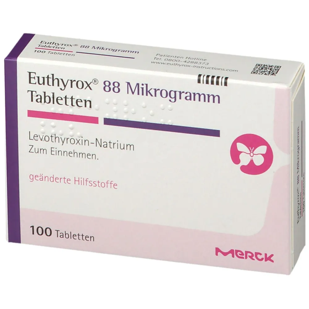 Euthyrox N 88 mcg comprimidos