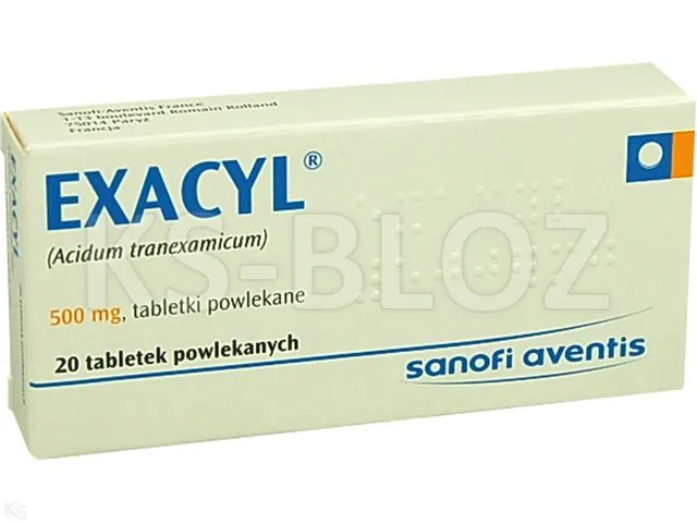 Exacyl tablets, film-coated