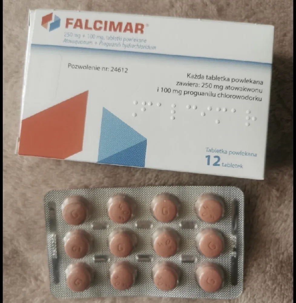 Falcimar tablets, film-coated