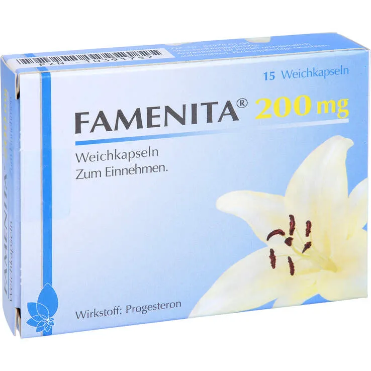 Famenita capsules, soft gelatin