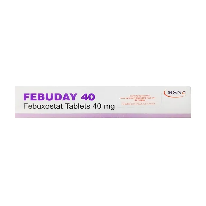 Febuxostat MSN compresse, rivestite con film