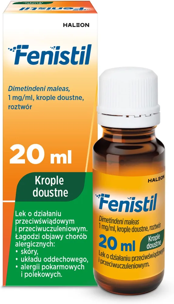 Fenistil drops, oral solution