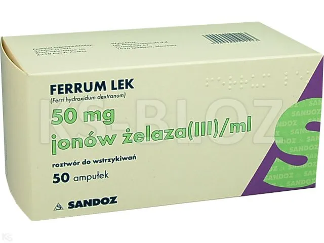 Ferrum-lek solution for injection
