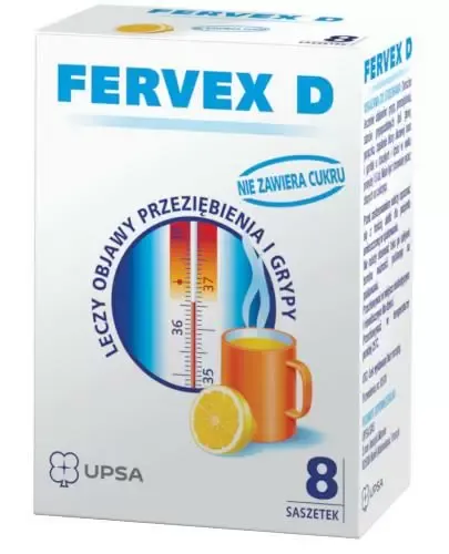 Fervex sugar-free solution for oral use, granules