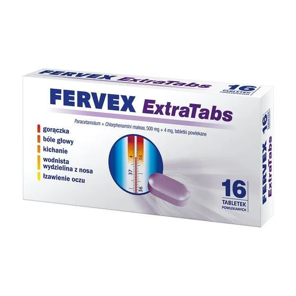 Fervex dolor y fiebre comprimidos, efervescentes