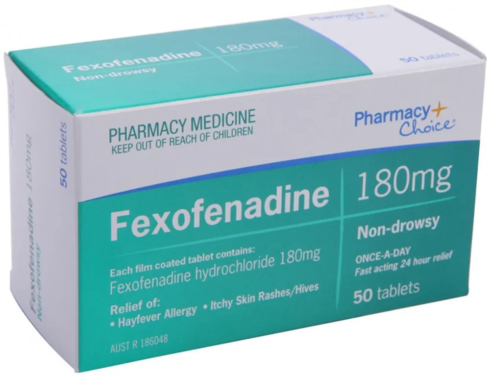 Fexofenadine hydrochloride cipla tablets, film-coated