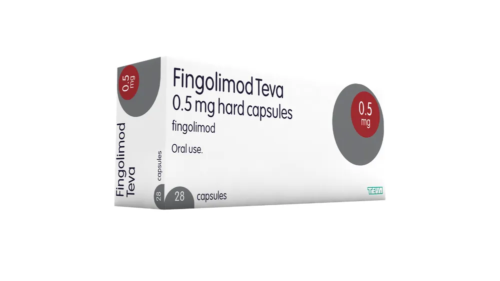 Fingolimod teva capsules, hard